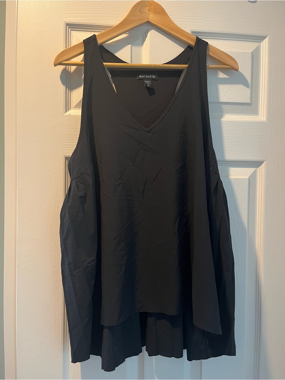 Athleta Black Flowy Tank